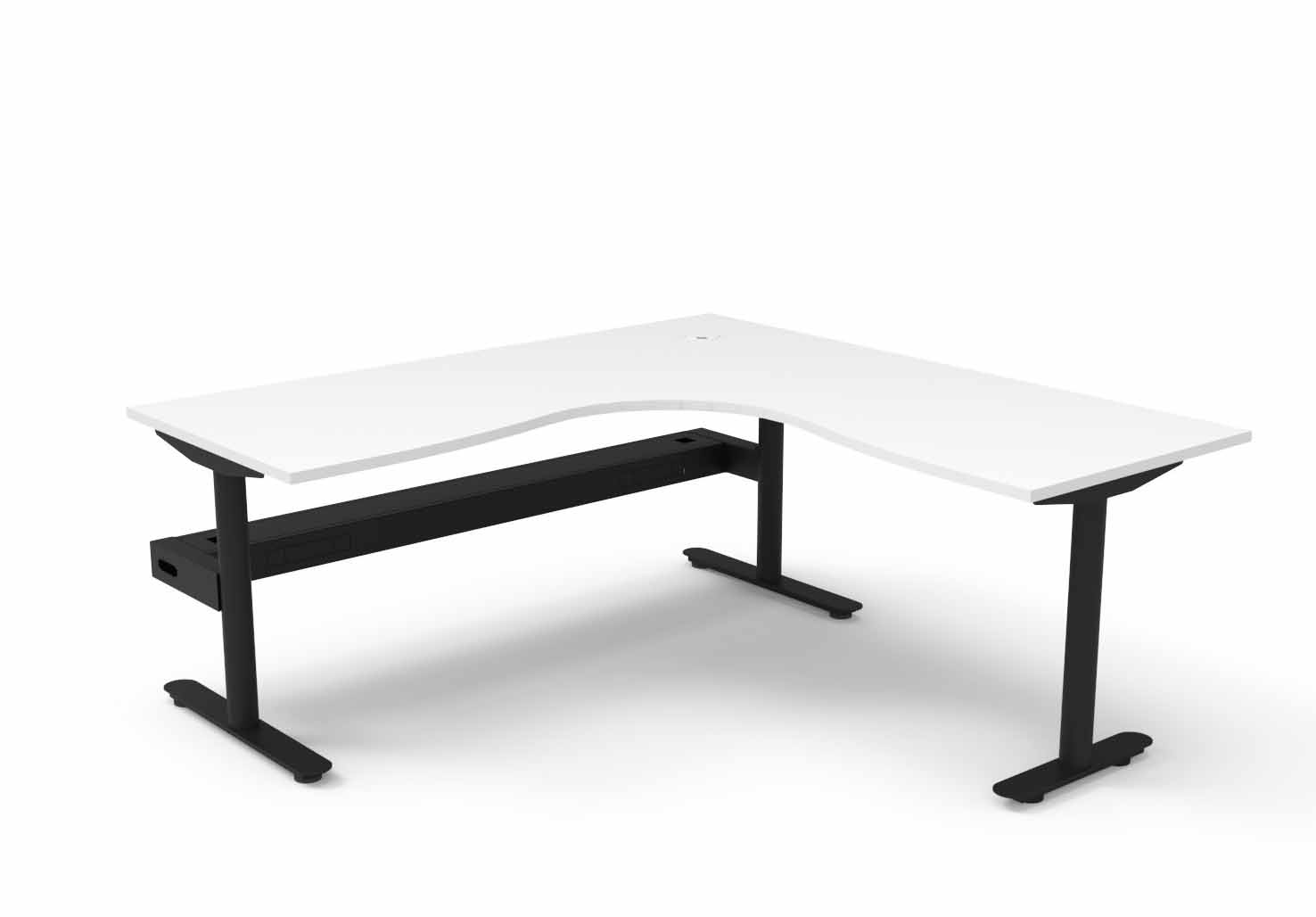Halo Static Corner Workstation 1800x1800 CTNWBS